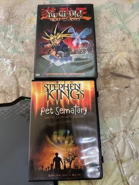 Yu Gi Oh Move & Stephen Kings Pet Sematary DVD's